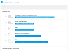 Tablet Screenshot of forum.centrumxp.pl